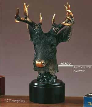 11" Deer Bronze