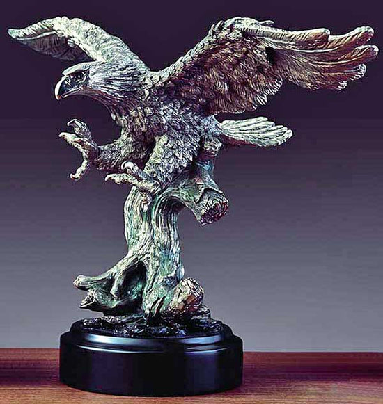 Load image into Gallery viewer, 10&amp;quot; Pewter Eagle
