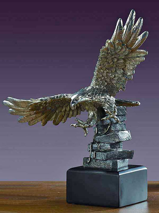 12" Eagle in Flight Statue