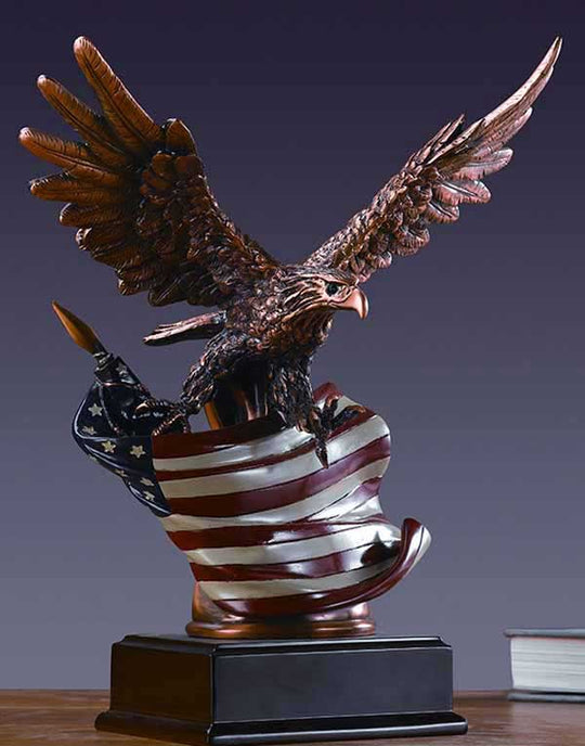 Eagle with the US Flag