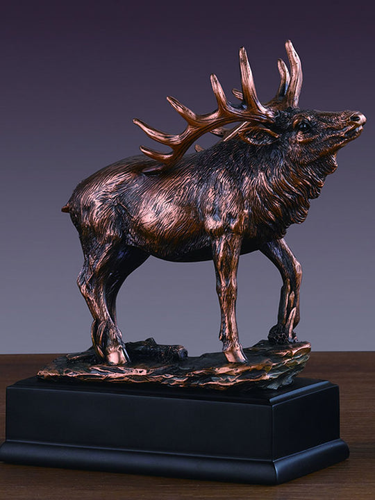 Bronze Moose Statue