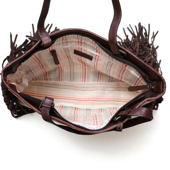 Load image into Gallery viewer, Ariat Serape Fringed Tote Bag
