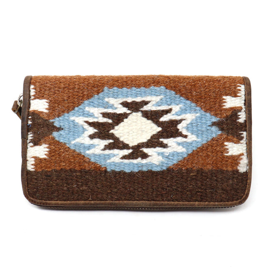 Load image into Gallery viewer, Ariat Blanket Wallet W/Tooled Trim
