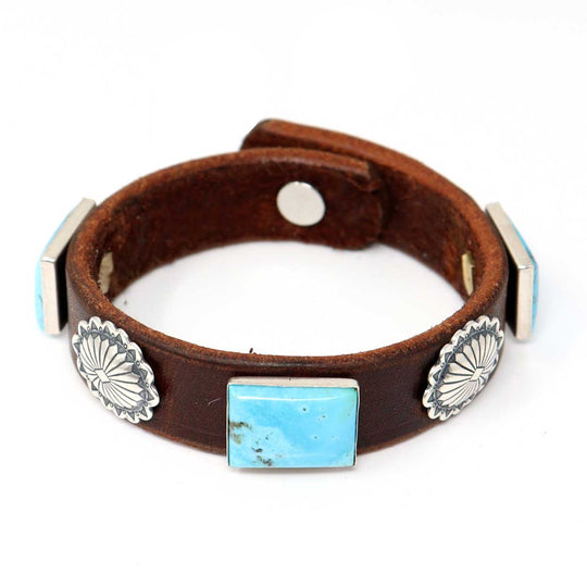 Turquoise Silverton Bracelet by Laura Ingalls