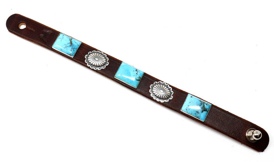 Turquoise Silverton Bracelet by Laura Ingalls
