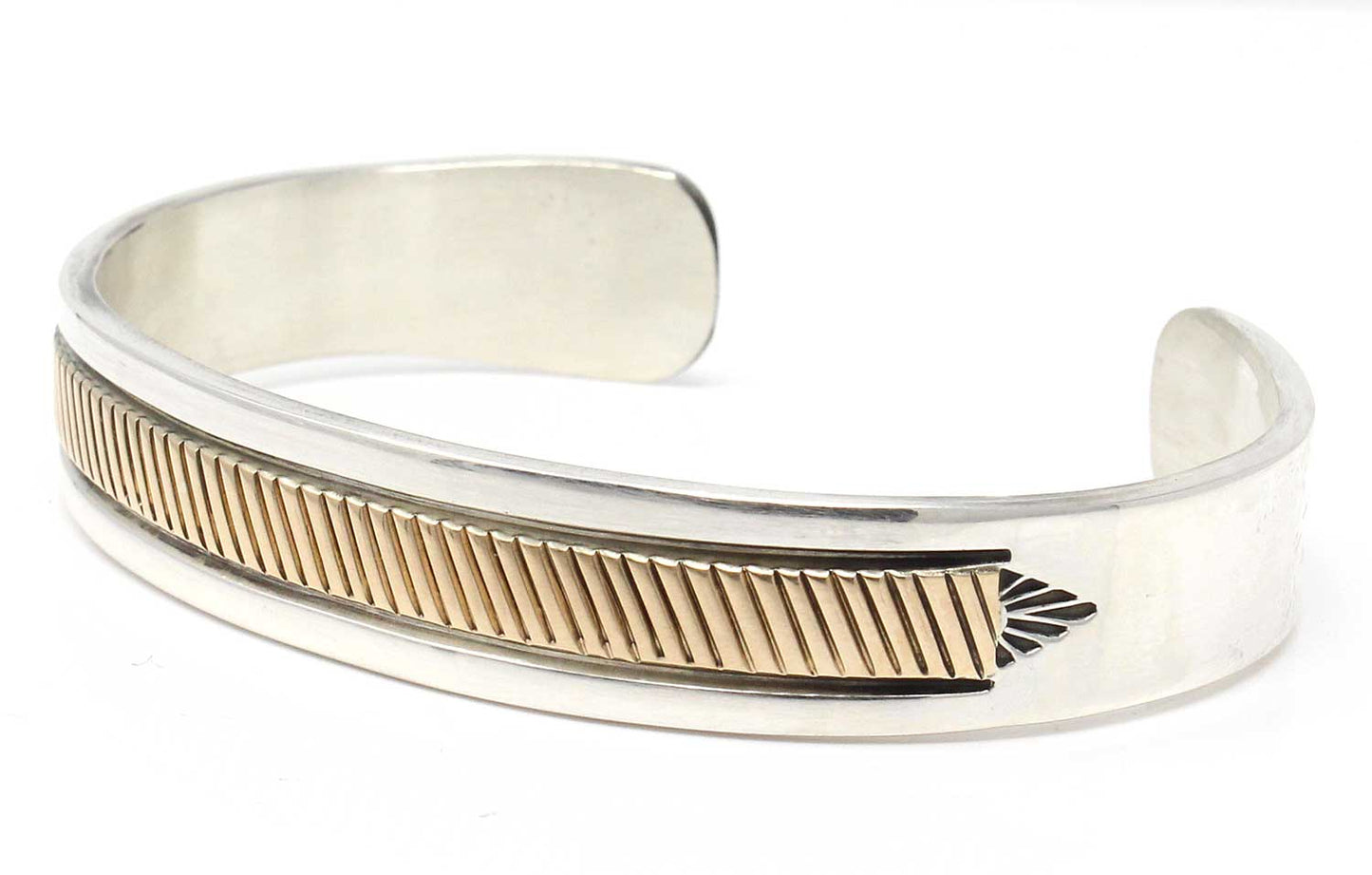 Bruce Morgan Silver & Gold Bracelet XLG
