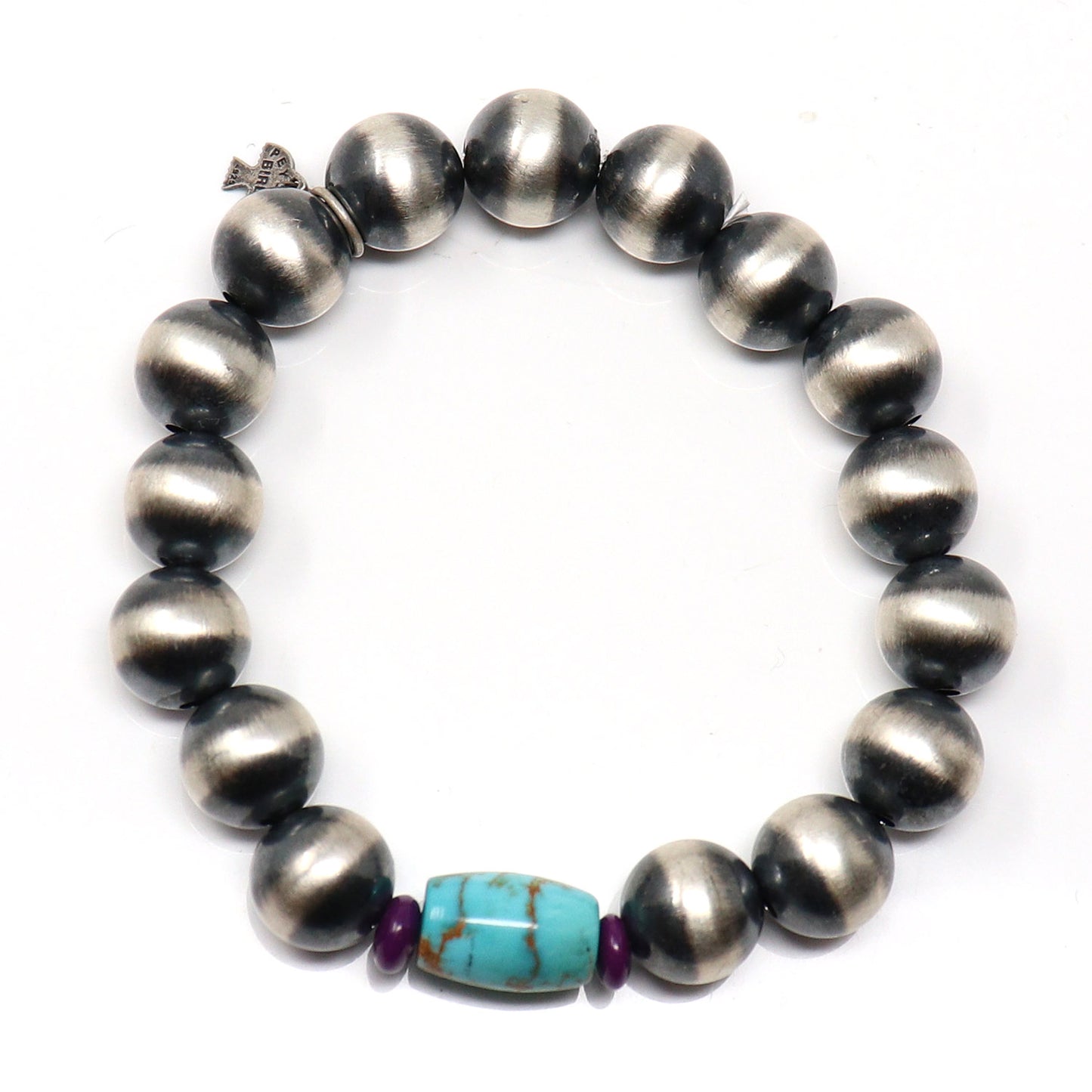 Load image into Gallery viewer, Navajo Pearls Stretch Bracelet
