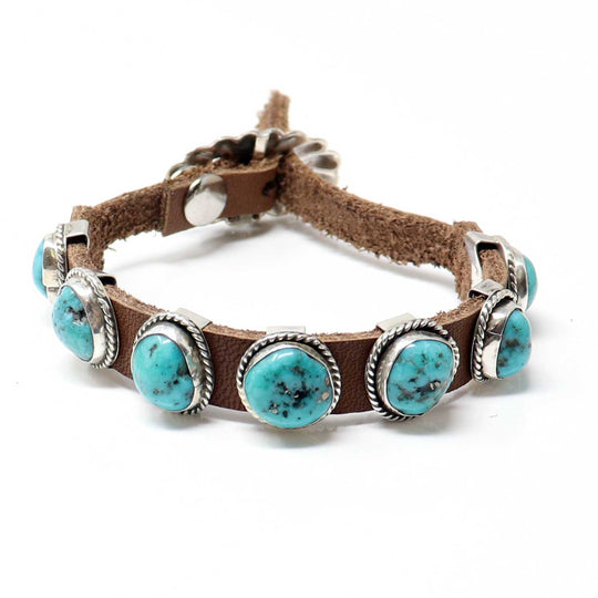 Turquoise Concho Bracelet by Martinez