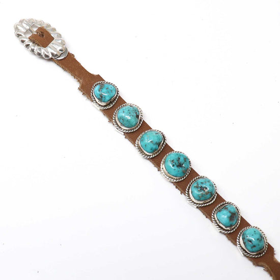 Turquoise Concho Bracelet by Martinez