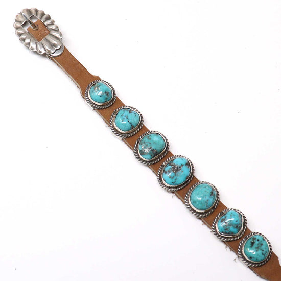 Turquoise Concho Bracelet by Martinez