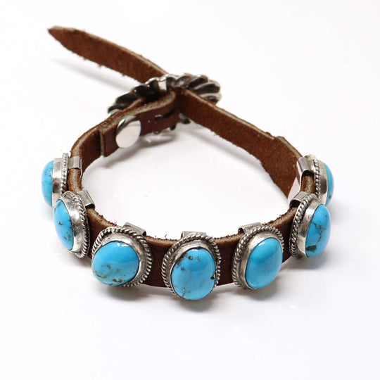Turquoise Concho Bracelet by Martinez