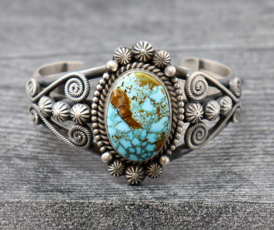 Load image into Gallery viewer, Pilot Mountain Turquoise Bracelet by Calladito

