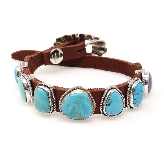 Multi-Color Leather Bracelet by Martinez