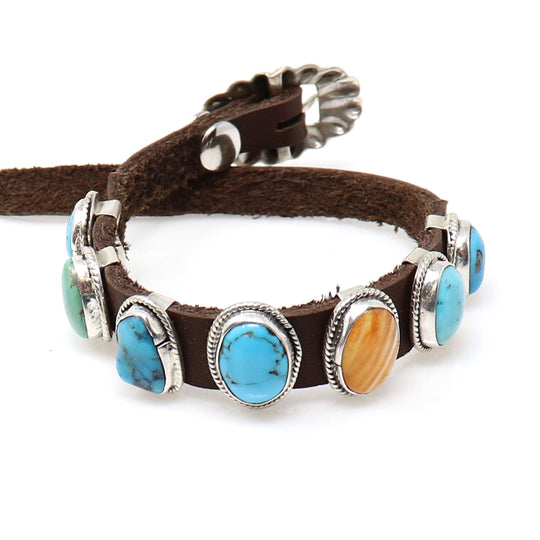 Multi-Color Leather Bracelet by Martinez