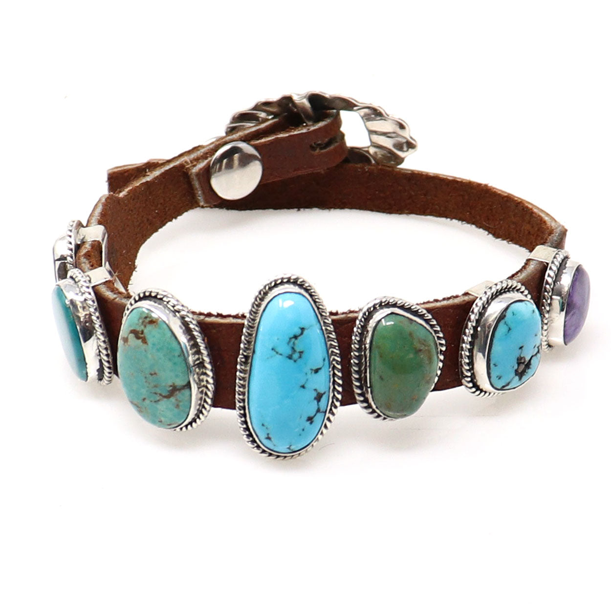 Multi-Color Leather Bracelet by Martinez