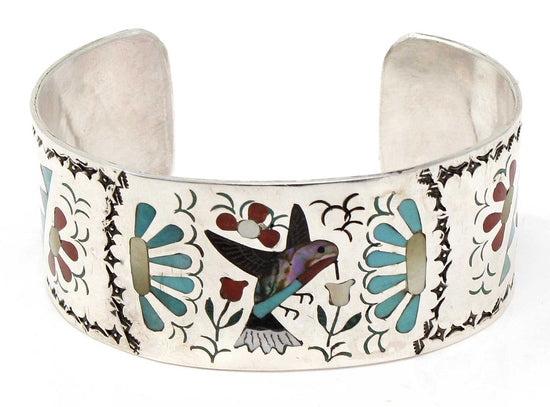 Large Zuni Humming Bird Bracelet by Gaurdian
