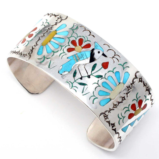 Large Zuni Blue Jay Bracelet by Gaurdian