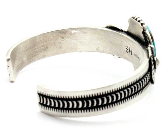 Hand Tooled Silver Bracelet by Herman Smith