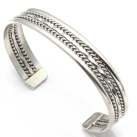 Sterling Silver Wire Bracelet by Tahe