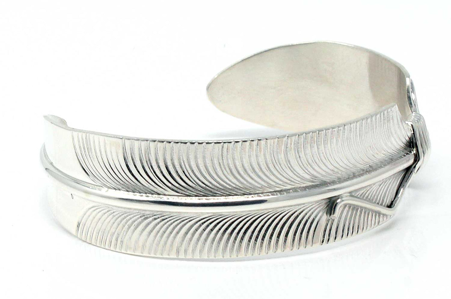 Sterling Silver Feather Bracelet by Charley