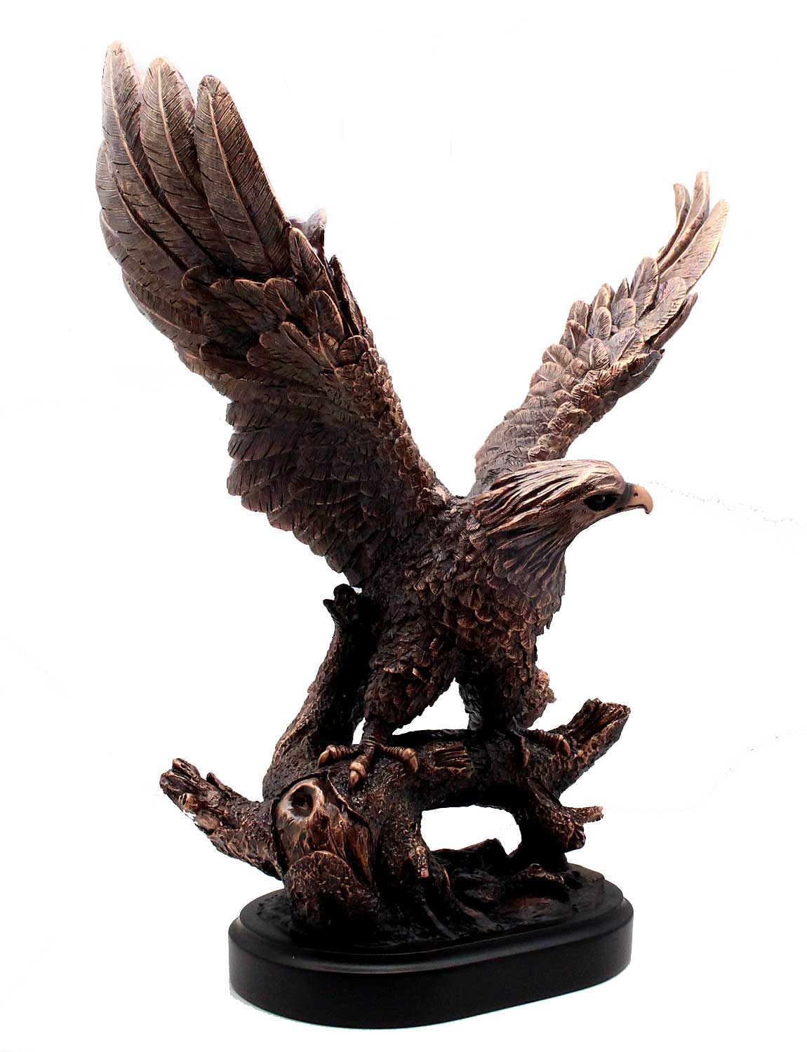 Load image into Gallery viewer, 13&amp;quot; Bronze Eagle Statue
