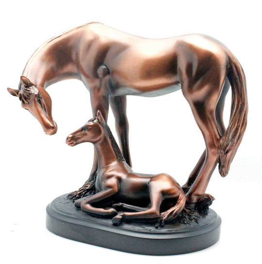 Mare With Newborn Colt