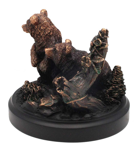 Load image into Gallery viewer, 5&amp;quot; Two Bronze Bear Cubs
