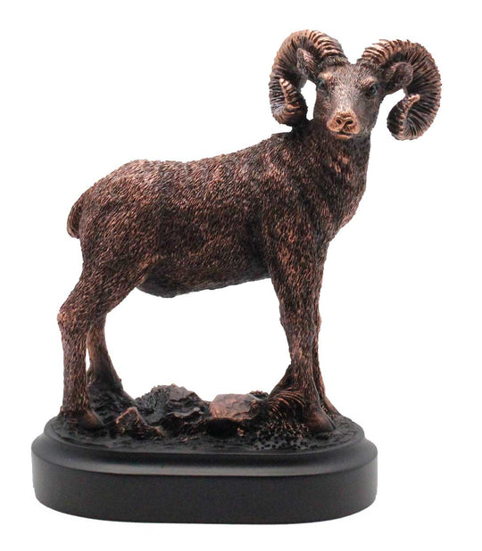 6" Bronze Ram Sculpture