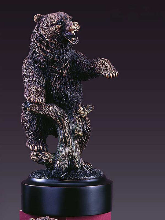 8" Bronze Bear Standing