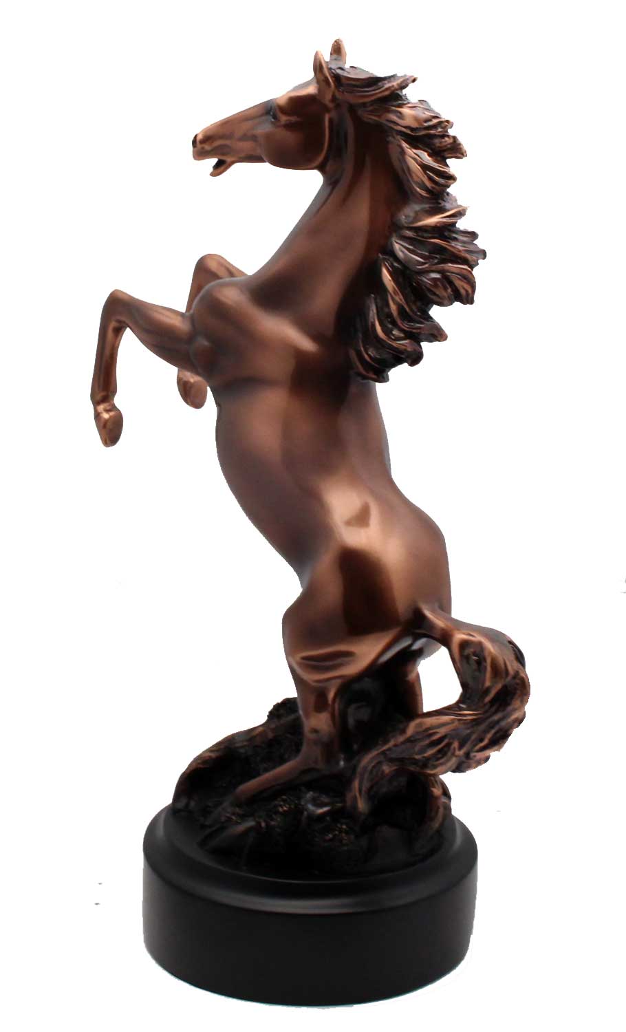13" Rearing Horse Statue-Figurine-Sculpture