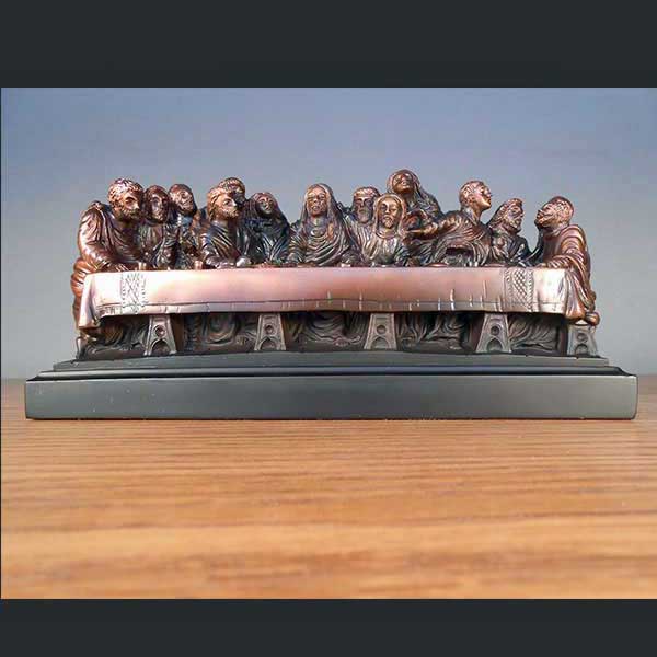 Load image into Gallery viewer, 8&amp;quot; Last Supper Bronze
