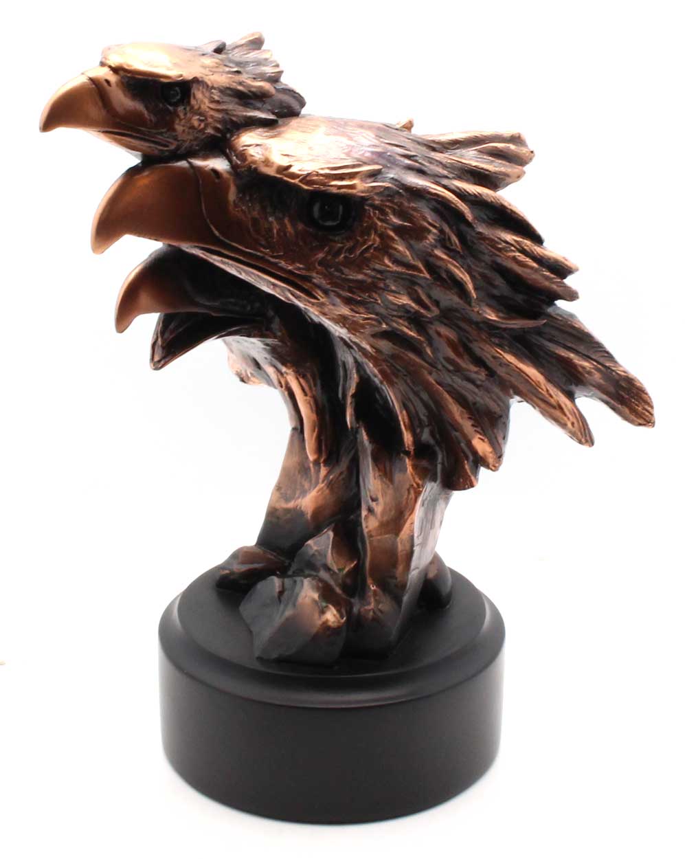 Three Eagles Bronze Bust
