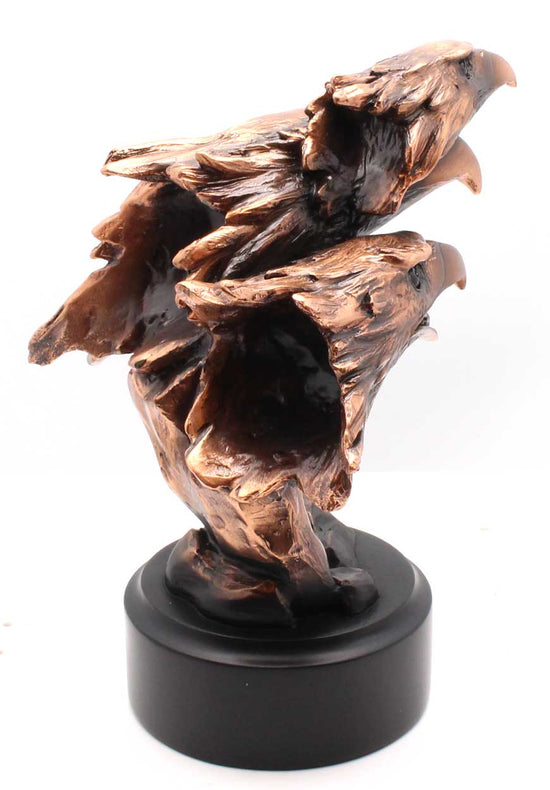 Three Eagles Bronze Bust