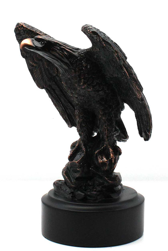 Load image into Gallery viewer, Bronze Eagle 4.5&amp;quot; W x 6&amp;quot; H
