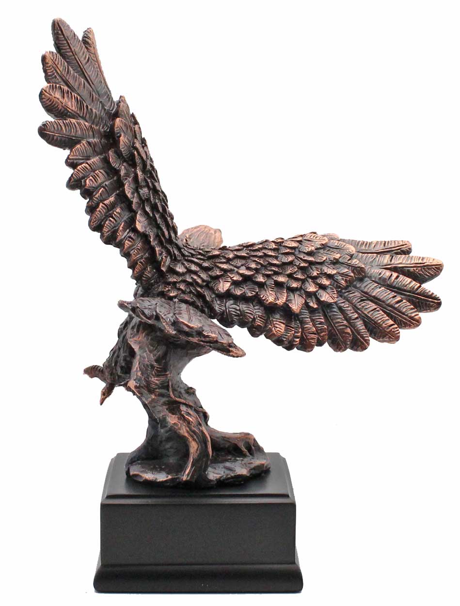 8" Bronze Eagle