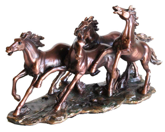 9" Galloping Horses
