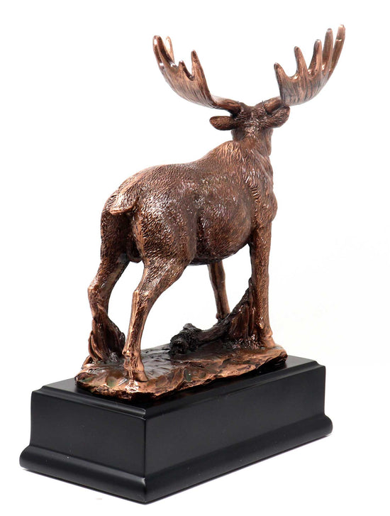 Load image into Gallery viewer, Bronze Look North American Moose Figure | Statue
