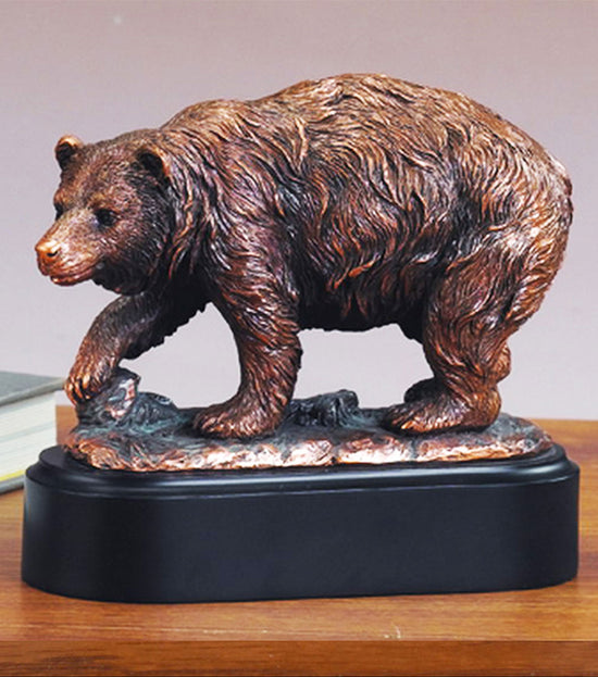 Faux Bronze Bear