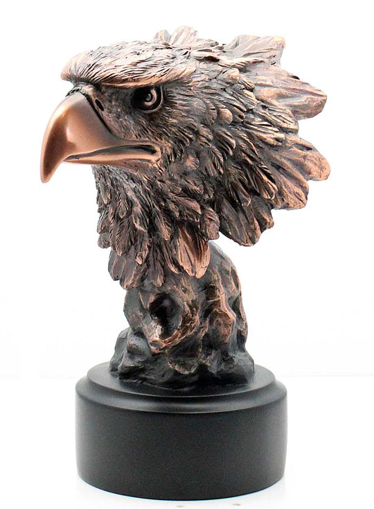 8" American Bald Eagle Bust