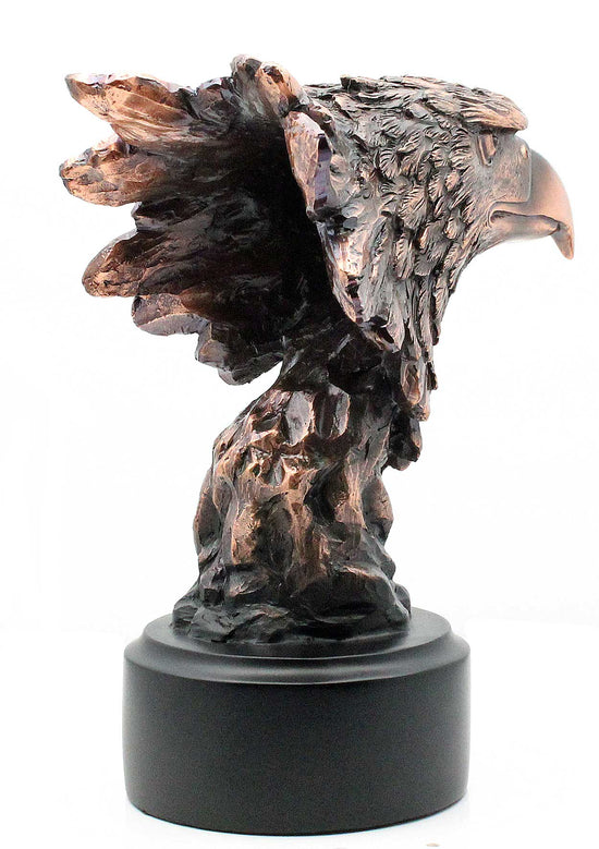 8" American Bald Eagle Bust