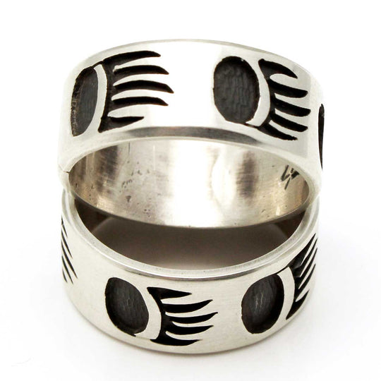 Hopi Bear Paw Band Ring