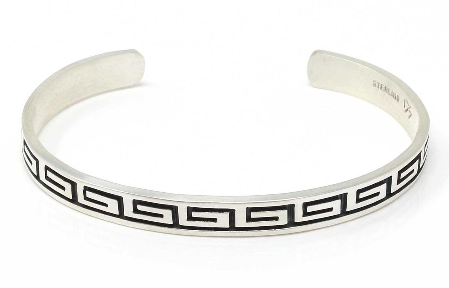 Hopi Sterling Silver Clouds Bracelet