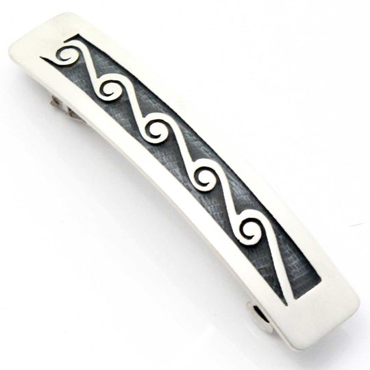 2.5" Hopi Barrette - Waves