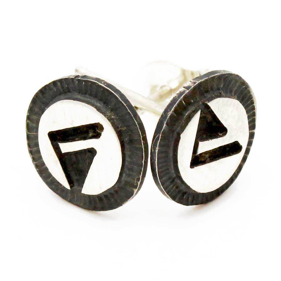 Load image into Gallery viewer, 3/8&amp;quot; Hopi Earrings - Water
