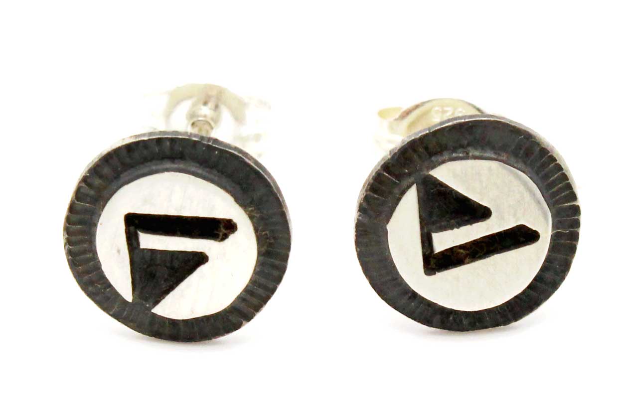 Load image into Gallery viewer, 3/8&amp;quot; Hopi Earrings - Water
