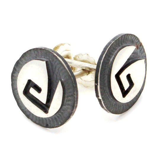 3/8" Hopi Earrings - Water
