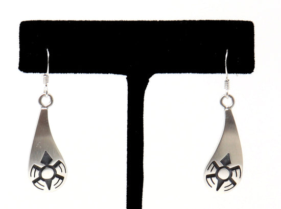 Load image into Gallery viewer, 1&amp;quot; Hopi Silver Turtle Earrings
