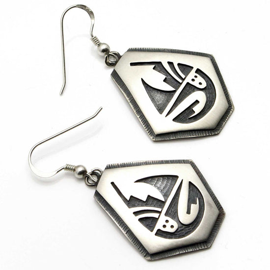 Load image into Gallery viewer, 1 1/4&amp;quot; Hopi Overlay Earrings
