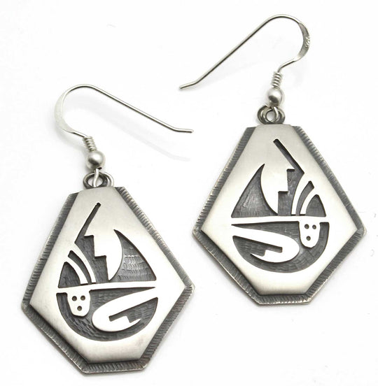 1 1/4" Hopi Overlay Earrings