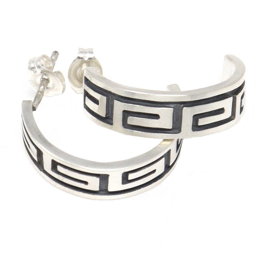 Hopi Clouds Hoop Earrings
